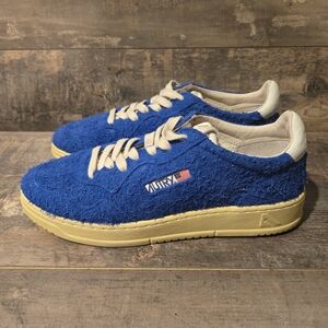Autry Medalist Low Top Hair Suede Bluette Sneakers Men ● EU 44 / US 11 ● RARE